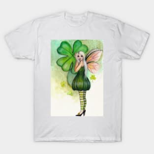 St Patricks Day Green Faerie T-Shirt